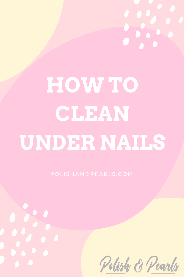How to clean under nails | #Nails #Nailcare