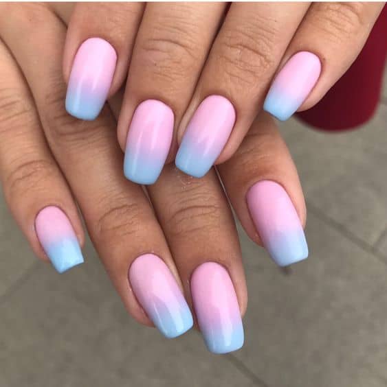 Try These Stunning Ombre Nail Designs For Different Occasions - Two Toned
