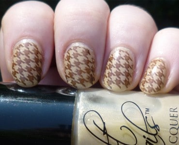 Houndstooth Nail Designs