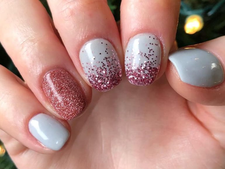 24 Ridiculously Gorgeous Rose Gold Nail Designs That Will Take Your Breath  Away | Polish and Pearls