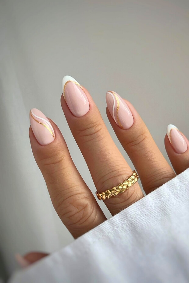 Discover 24 Elegant and Classy Nail Art Ideas - Elevate your style with these simple yet stunning nail designs! From chic minimalism to intricate patterns, get inspired and transform your nails into works of art. #NailArt #ElegantNails #NailInspiration
