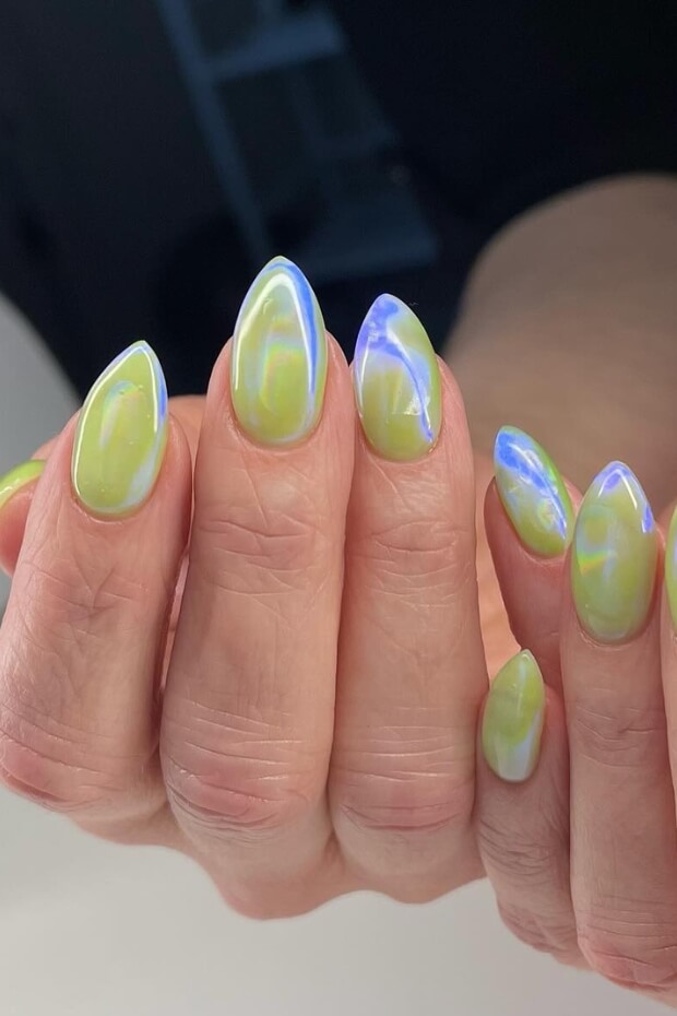 Looking for birthday nail inspiration? Look no further! These 24 stunning nail designs are perfect for every personality. From extra glam to trendy and chic, these designs are sure to make a statement! #nailinspo #birthdaynails #nailart