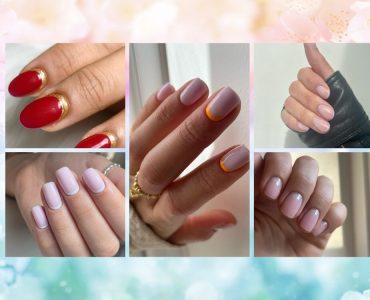 Looking for some fresh manicure trends? Check out these 25 stunning reverse French nail designs for some glittery inspiration! From bold tips to delicate accents, these designs will surely amp up your nail game. #reversefrench #nailart #frenchmanicure