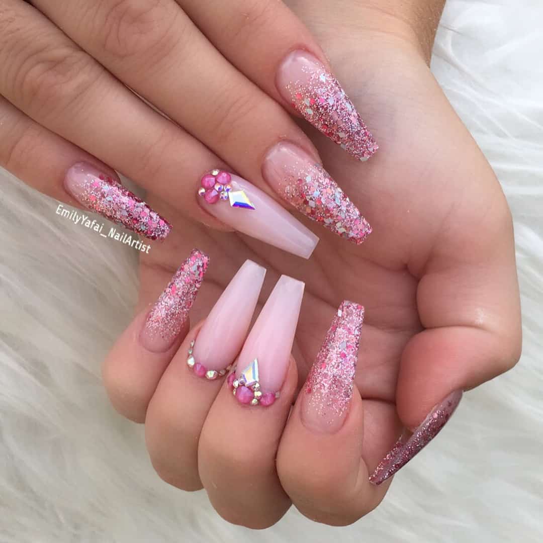 Other Pink Acrylic Nail Ideas