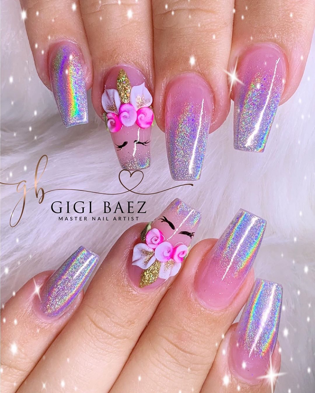 Love Unicorn? Check out our unicorn nail designs post for the best nail arts. You will sruely fall in love with these nail art designs. #unicorn #nails #nailart #naildesign