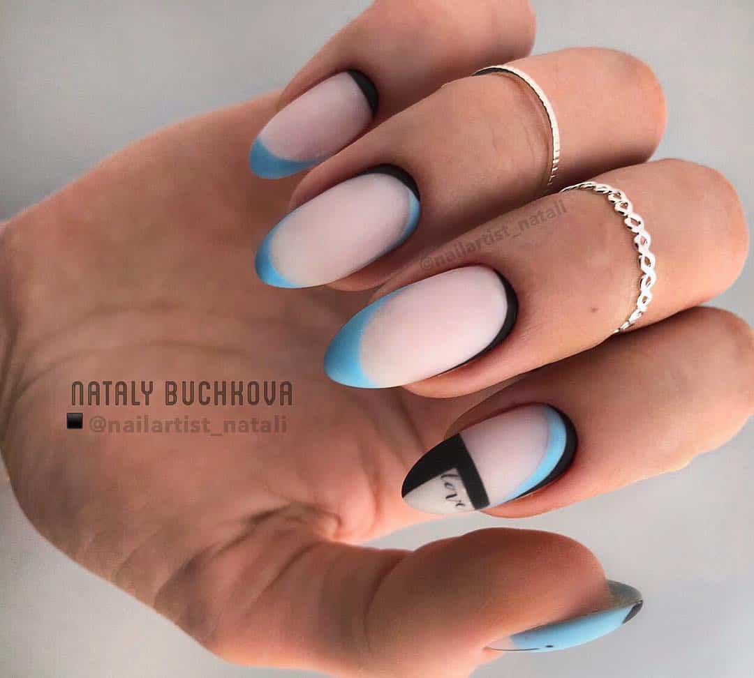 Matte nails are the perfect solution if you're sick of glossy, shiny, wet looking nails. Matte polish stays on longer than other types of nail polish and it's much easier to clean off. The best part is that matte nail polish comes in so many different colors! #mattenails #mattenailart #mattenaildesigns #matteacrylicnails